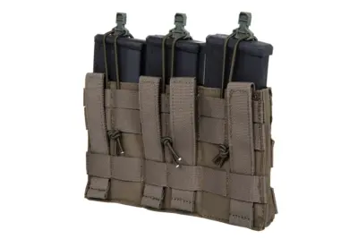 Potrójna uniwersalna ładownica na magazynki Primal Gear Ranger Green - obrazek 3