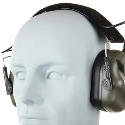 asgbox.pl - Aktywne ochronniki słuchu Earmor M31 MOD. 4 Oliwkowe