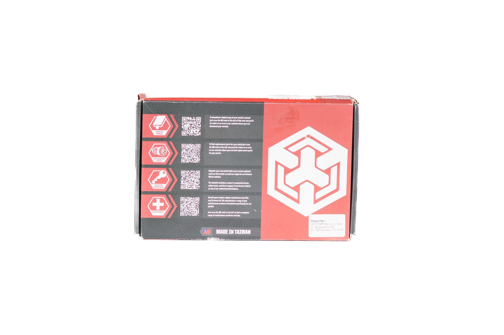 Replika pistoletu AW-HX1001 (OUTLET) OUT-72-036985-00 asgbox.pl asgbox.pl - Replika pistoletu AW-HX1001 (OUTLET)