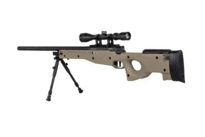 asgbox.pl - Replika karabinu snajperskiego Specna Arms SA-S11 EDGE™ z lunetą i dwójnogiem Tan