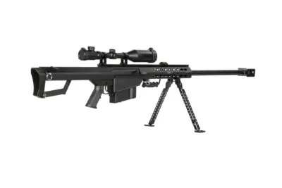 Replika karabinu wyborowego Barrett® M107 z dwójnogiem i lunetą (OUTLET) - obrazek 3