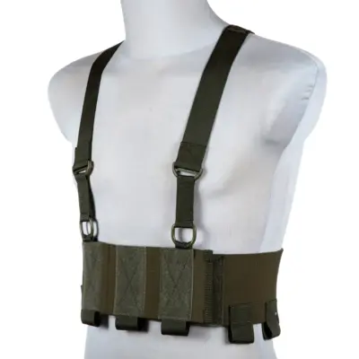 Alternative view of Kamizelka Low-Vis typu Chest Rig - Oliwkowy