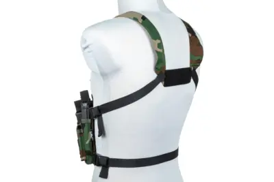 Kamizelka taktyczna typu Chest Rig Specna Arms Tactical Adaptive Woodland - obrazek 2