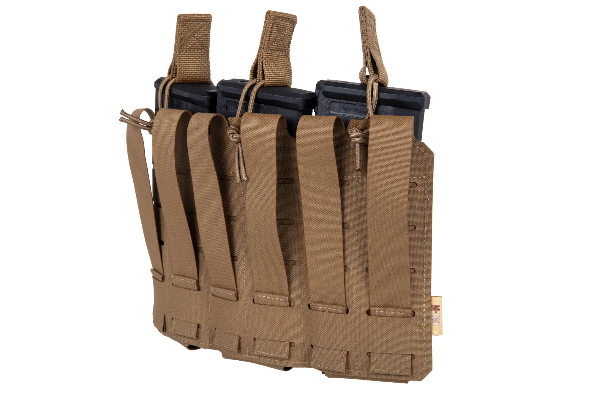 M-Tac Ładownica elastyczna na 3 magazynki Elite Laser Cut Coyote Brown MTC-19-041465-00 asgbox.pl M-Tac Ładownica elastyczna na 3 magazynki Elite Laser Cut Coyote Brown - obrazek 3