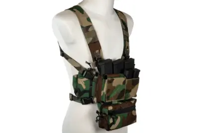 Taktyczny Chest Rig typu MK4 - Woodland - obrazek 2
