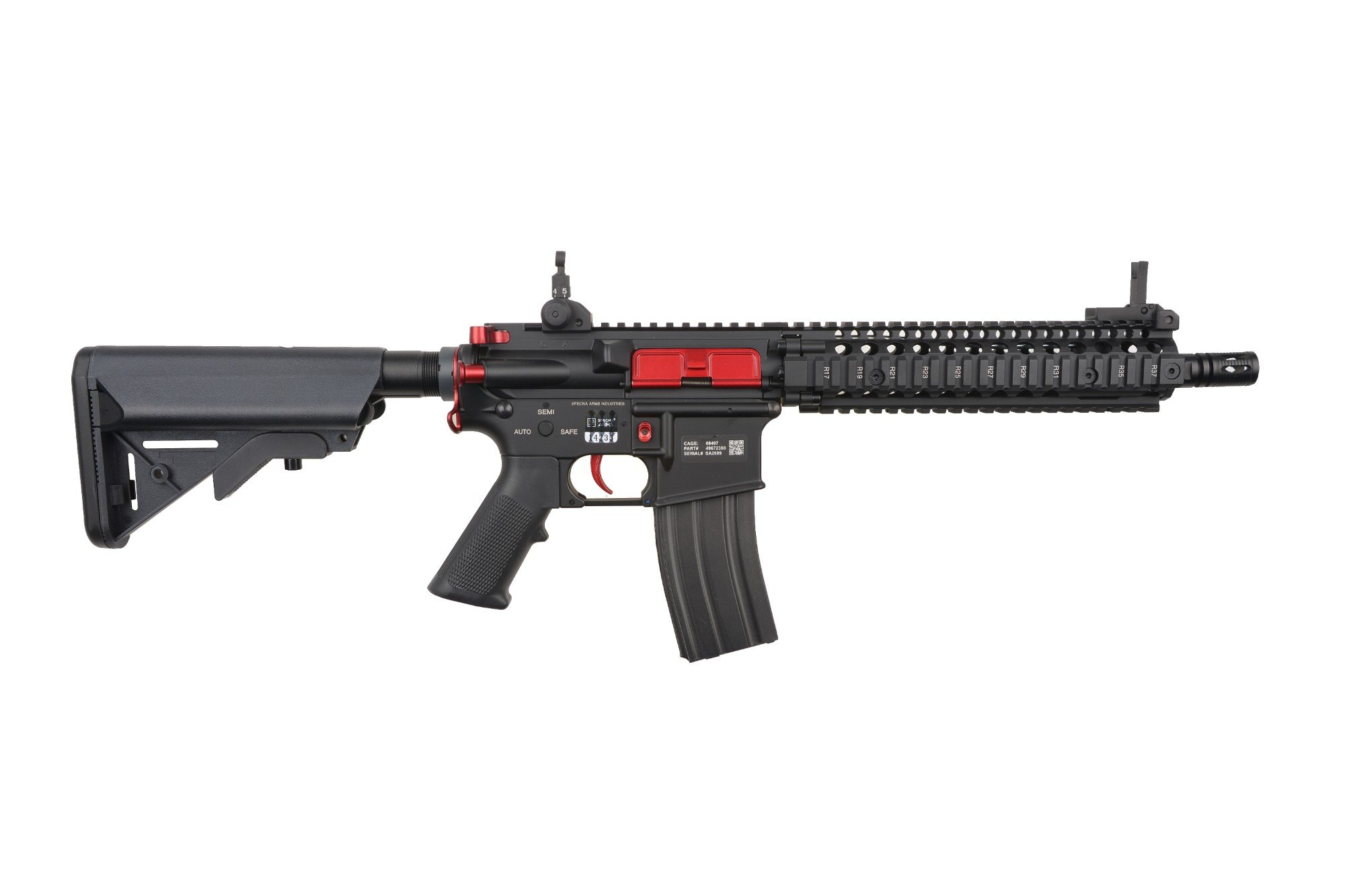 SA MK18 (SA-A03 ONE(TM)) - Black/Red OD-A-SPARMS124 asgbox.pl SA MK18 (SA-A03 ONE(TM)) - Black/Red - obrazek 2