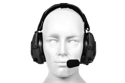 asgbox.pl - Taktyczne słuchawki aktywne Bluetooth HD-16  - Czarne
