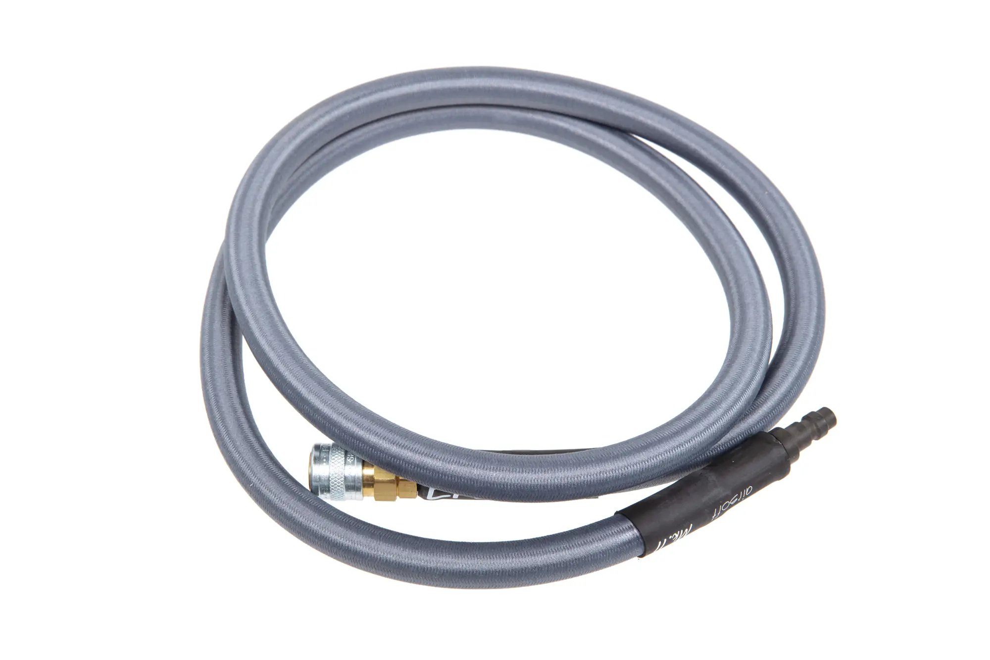 Wąż HPA S&F Mk.III z oplotem 115 cm - Szary EPE-12-036634-00 asgbox.pl asgbox.pl - Wąż HPA S&F Mk.III z oplotem 115 cm - Szary