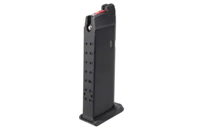 asgbox.pl - Magazynek green gas 25 kulek do replik SAI BLU oraz serii G