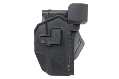 Kabura Amomax do replik typu Glock 19/23/32 z optyką (praworęczna) Czarny - obrazek 2