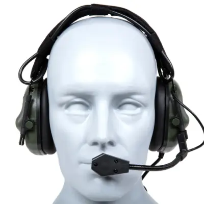 Alternative view of Taktyczne słuchawki Gen. 5 Wosport HD-20 Oliwkowe