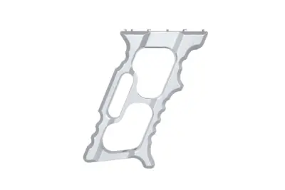 Aluminiowy chwyt kątowy TD Minivert na KeyMod/M-LOK Srebrny - obrazek 2