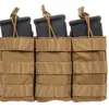 Potrójna ładownica typu Open na magazynki M4/M16 Specna Arms Tan OD-G-SPE-19-040531-00 asgbox.pl