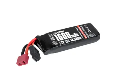 asgbox.pl - Akumulator Li-Po Specna Arms x Gens Ace 1600 mAh 15C 7.7 V High Voltage T-Deans G-Tech