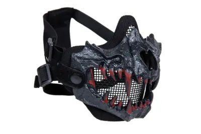 Maska Stalker Fangs Standard Czarny - obrazek 2