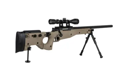 Replika karabinu snajperskiego Specna Arms SA-S14 EDGE™ z lunetą i dwójnogiem Tan - obrazek 3