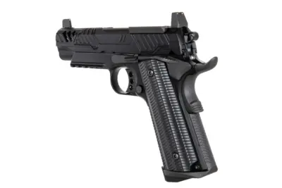 Pistolet ASG PTS ZEV ED-Brown 1911 (Standard Version) Czarny - obrazek 3