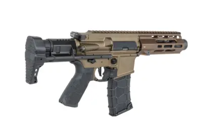 asgbox.pl - Karabinek ASG Vega Force Company Avalon Calibur II PDW Gate Aster SX Half-Tan
