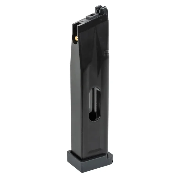 asgbox.pl - Magazynek CO2 32 kulki SRC do replik typu Hi-Capa QB Czarny