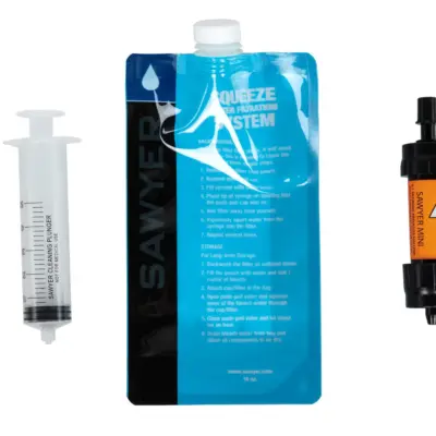 asgbox.pl - Filtr do wody Sawyer Mini Water Filtration System Pomarańczowy