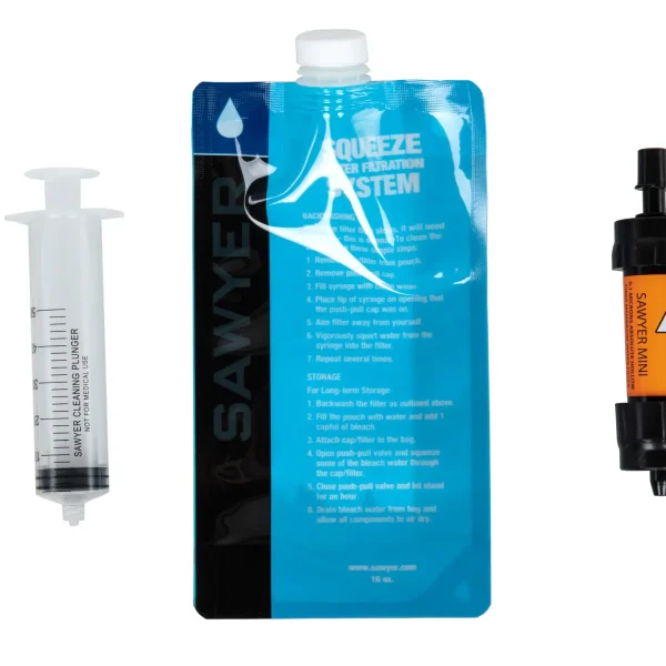 asgbox.pl - Filtr do wody Sawyer Mini Water Filtration System Pomarańczowy