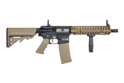 Karabinek ASG Specna Arms Daniel Defense® MK18 SA-P19 Prime™ Aster II ETU z silnikiem bezszczotkowym Chaos Bronze - obrazek 7