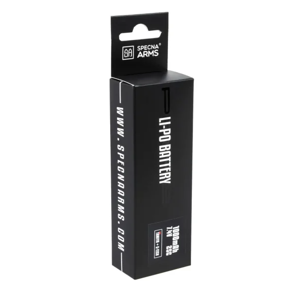asgbox.pl - Akumulator Li-Po Specna Arms x Gens Ace 1000 mAh 25C 7.4V Tamiya mini G-Tech