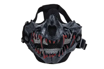 Maska Stalker Fangs Standard Czarny - obrazek 3