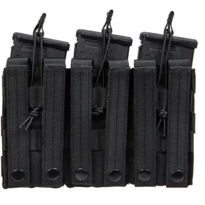 asgbox.pl - Potrójna ładownica typu Open na magazynki  M4/M16 Specna Arms Czarna