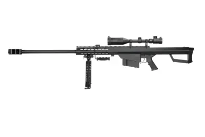 Replika karabinu wyborowego Barrett® M107 z dwójnogiem i lunetą (OUTLET) - obrazek 4