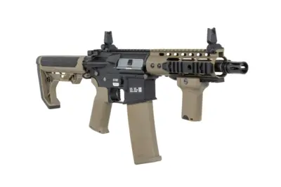 Karabinek ASG Specna Arms RRA SA-P12 PRIME™ HAL™ ETU Light Ops Stock Wersja High Torque Half-Tan - obrazek 3