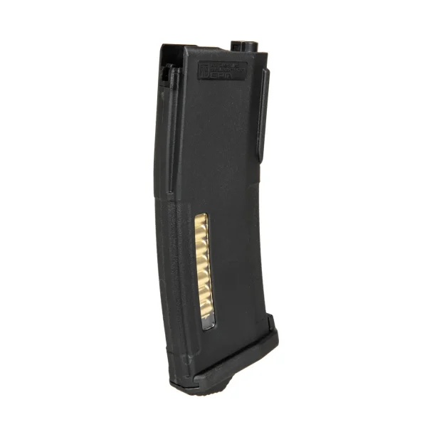 asgbox.pl - Magazynek EPM mid-cap 150 kulek do replik TM Recoil Shock M4/SCAR - Czarny