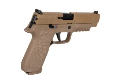 Replika pistoletu gazowego WE F17 Green Gas TAN - obrazek 4