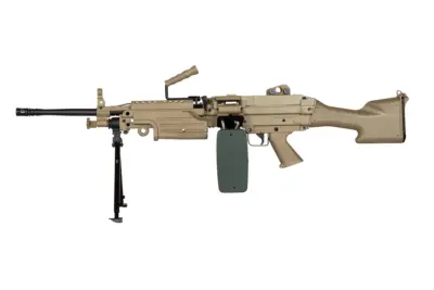 Replika karabinu maszynowego SA-249 MK2 EDGE™ - Tan - obrazek 4