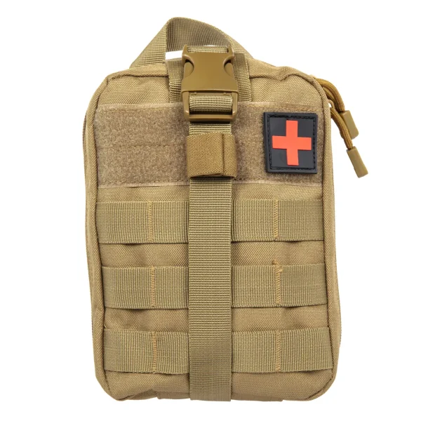 asgbox.pl - Apteczka zrywana Molle z naszywką Medyk GFC Tactical Tan