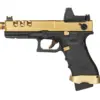 EU18 Pistol Replica with BDS Red Dot - Vented Gold OD-G-VRK-02-033471-00 asgbox.pl EU18 Pistol Replica with BDS Red Dot - Vented Gold OD-G-VRK-02-033471-00 asgbox.pl