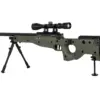 Replika karabinu snajperskiego Specna Arms SA-S14 EDGE™ z lunetą i dwójnogiem Oliwkowa OD-G-SPE-03-039593-00 asgbox.pl