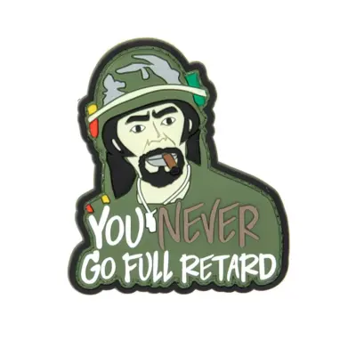 asgbox.pl - Naszywka 3D - You Never Go Full Retard