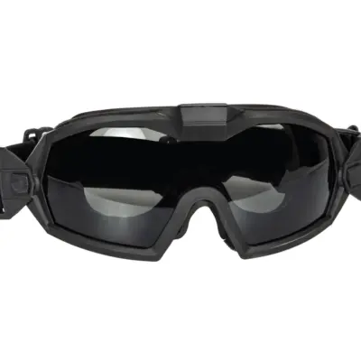 asgbox.pl - Gogle taktyczne z wentylatorem - Czarny