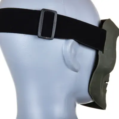 asgbox.pl - Maska Skeleton Full Face Oliwkowy