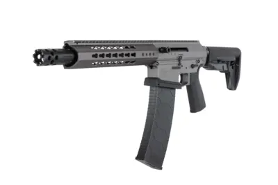 Strzelba ASG Double Bell TTI Genesis Arms Gen-12 Kestrel ETU Szara - obrazek 4