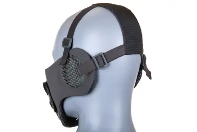 asgbox.pl - Maska Stalker EVO PLUS Fangs Ear Protection Szary