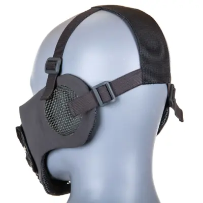 asgbox.pl - Maska Stalker EVO PLUS Fangs Ear Protection Szary