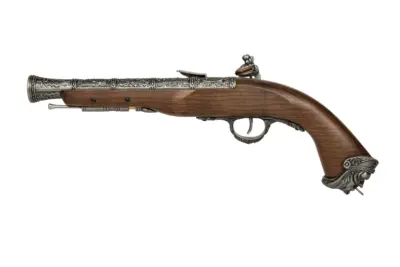 asgbox.pl - Pistolet skałkowy ASG HFC Flintlock Green Gas (OUTLET)