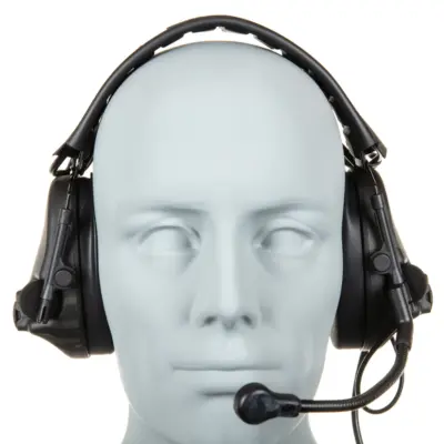 asgbox.pl - Taktyczny zestaw słuchawkowy Wosport C5 HD-14-A MC Black