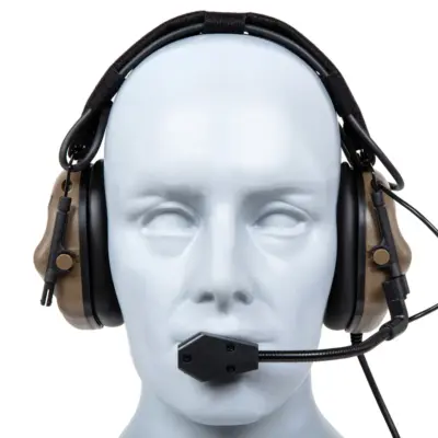 Alternative view of Taktyczne słuchawki Gen. 5 Wosport HD-19 Tan