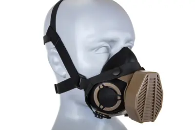 Maska Special Tactical Respirator Tan - obrazek 2
