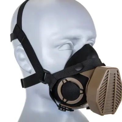 Alternative view of Maska Special Tactical Respirator Tan