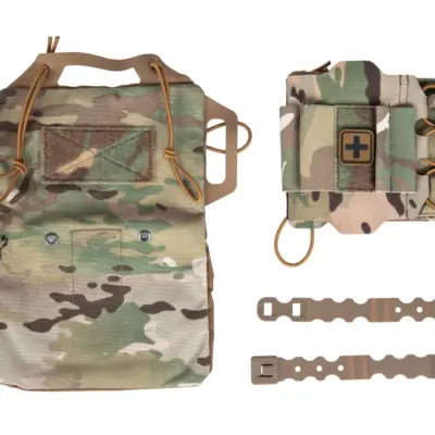 Alternative view of Taktyczna apteczka zrywana z panelem Molle Wosport MC