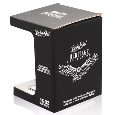 Szklanka do piwa z nabojem .50 FUBAR LUC-31-035154-00 asgbox.pl